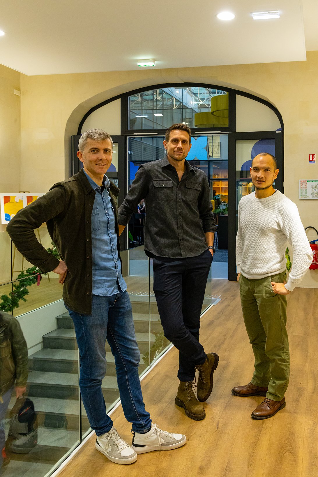 Equipe fondatrice de Comet One